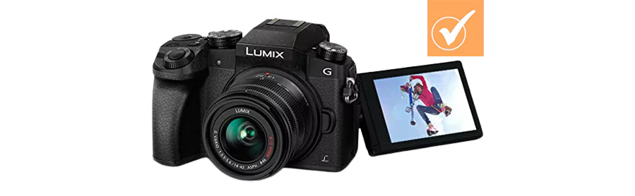panasonic lumix g7 mirrorless camera