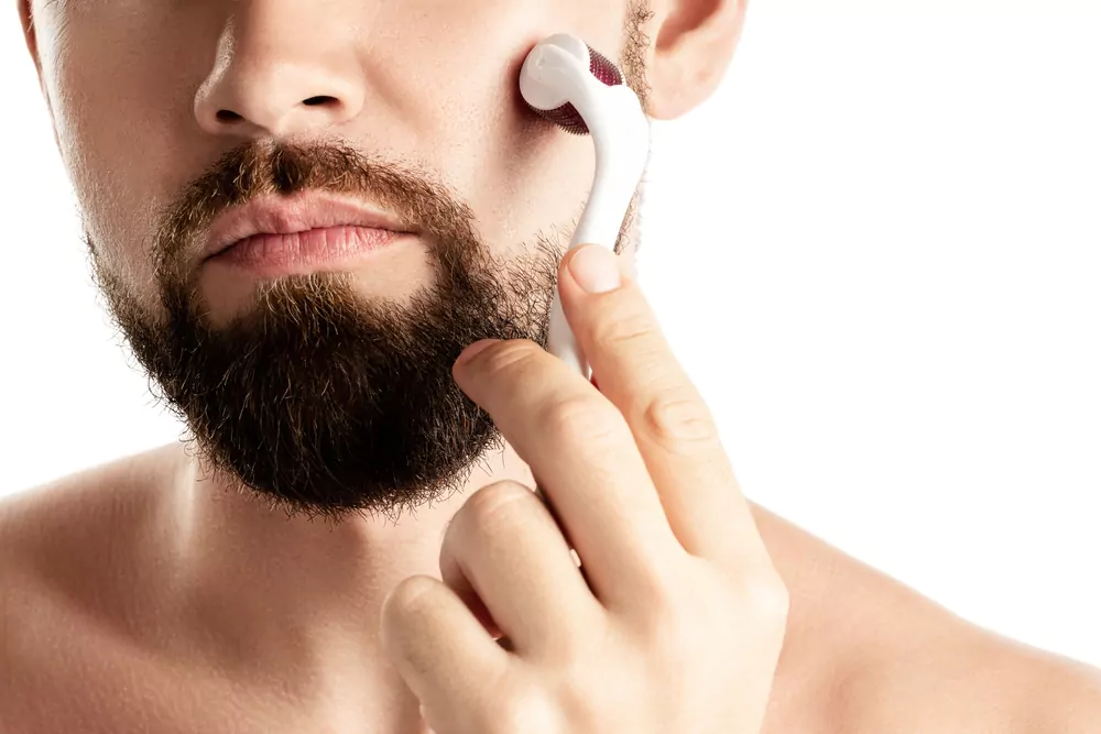 derma roller for growing a beard