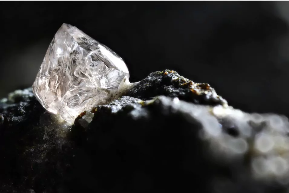 diamond in crystal form