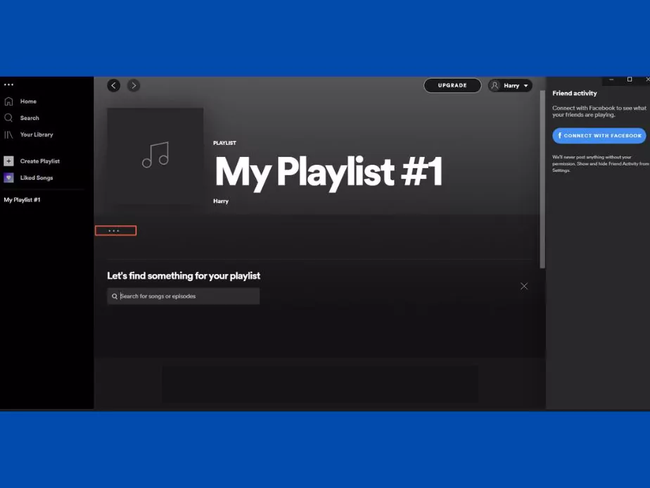 creating playlist on spotify