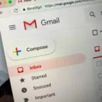 homepage of gmail