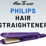 how to use philips hair straightener