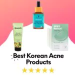 best korean acne products