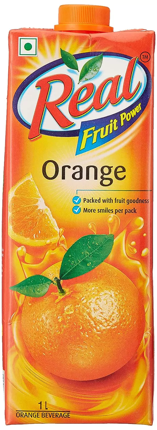 Real Orange Juice (Pack of 2)