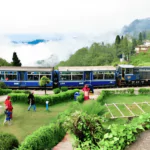 hill passenger railway in darjeeling