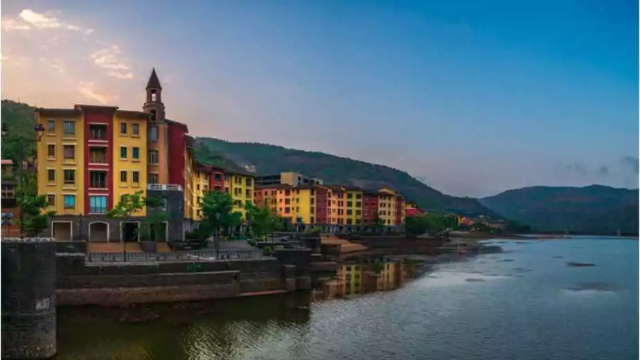 lavasa is a private planned city being built near pune