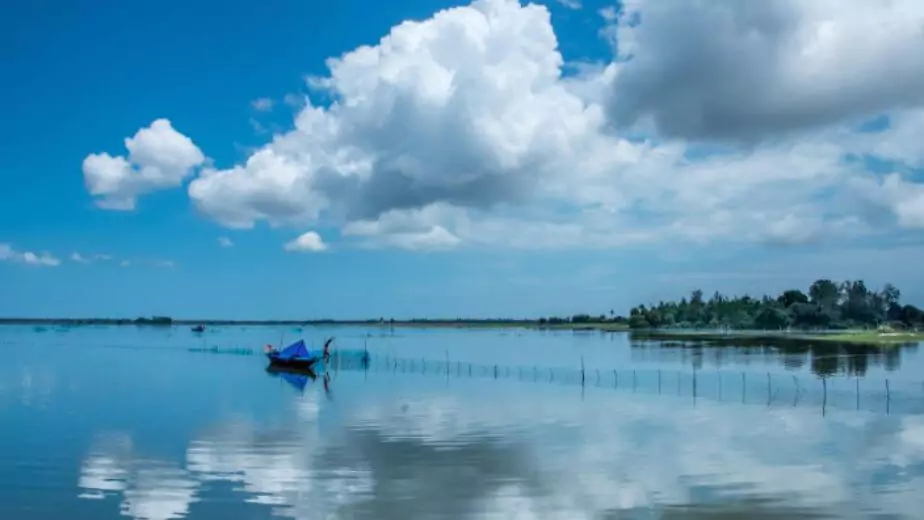 chilika water lake situated in odisha