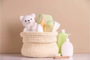 bath and diapering